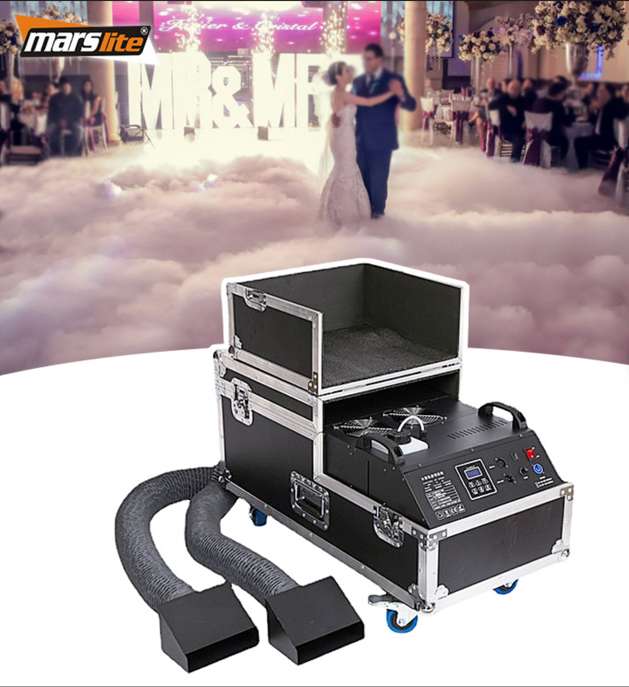 Marslite 2000W 3000W Low Lying Water Based Fog Machine - Effects  View 2