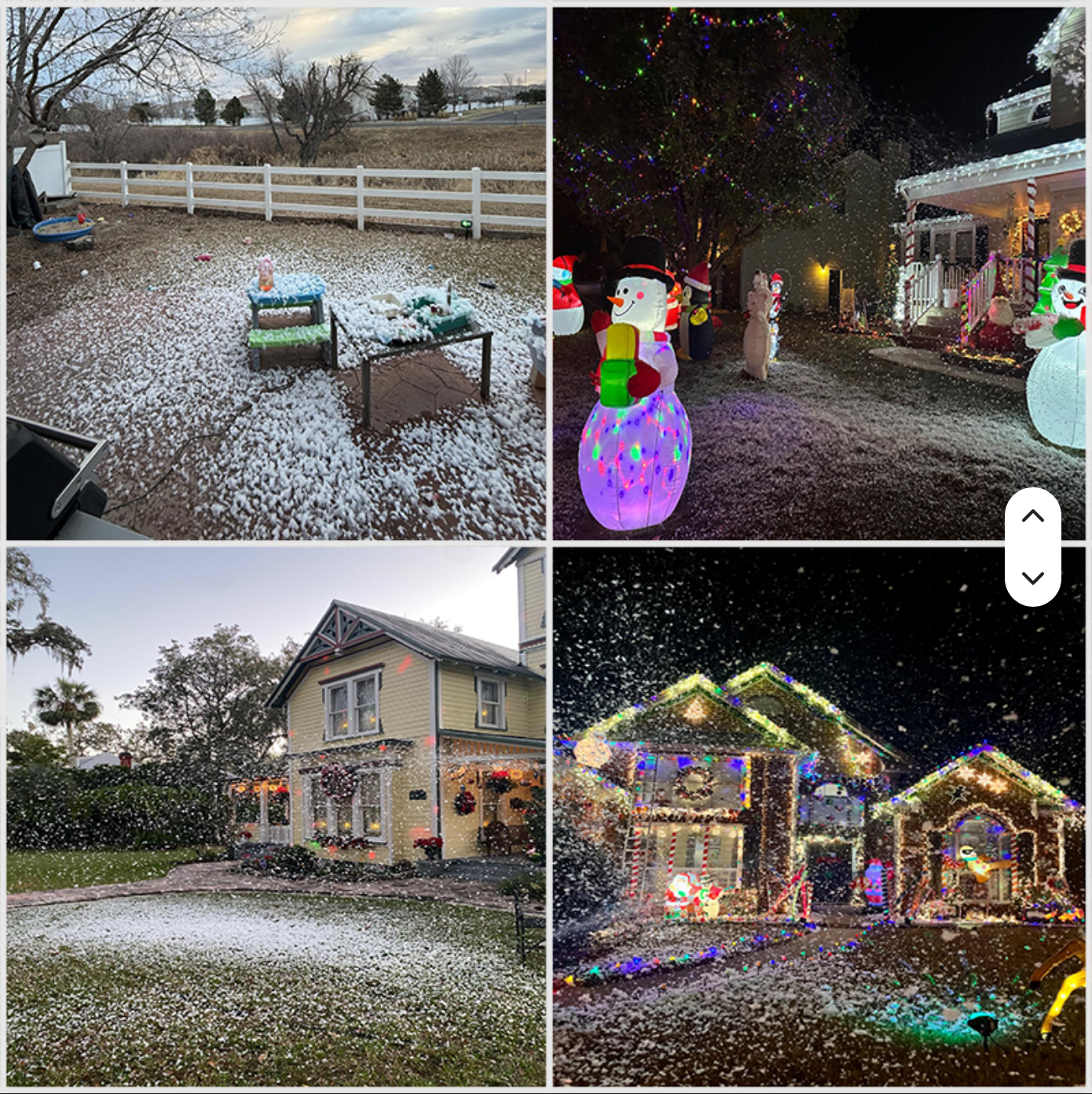 1500w Snowflake Machine Jet Wedding Foam Machine - Effects  View 2