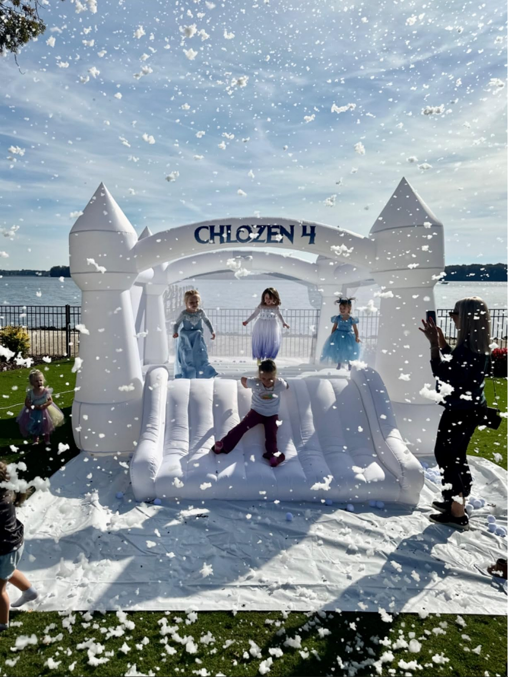 1500w Snowflake Machine Jet Wedding Foam Machine - Effects  View 3