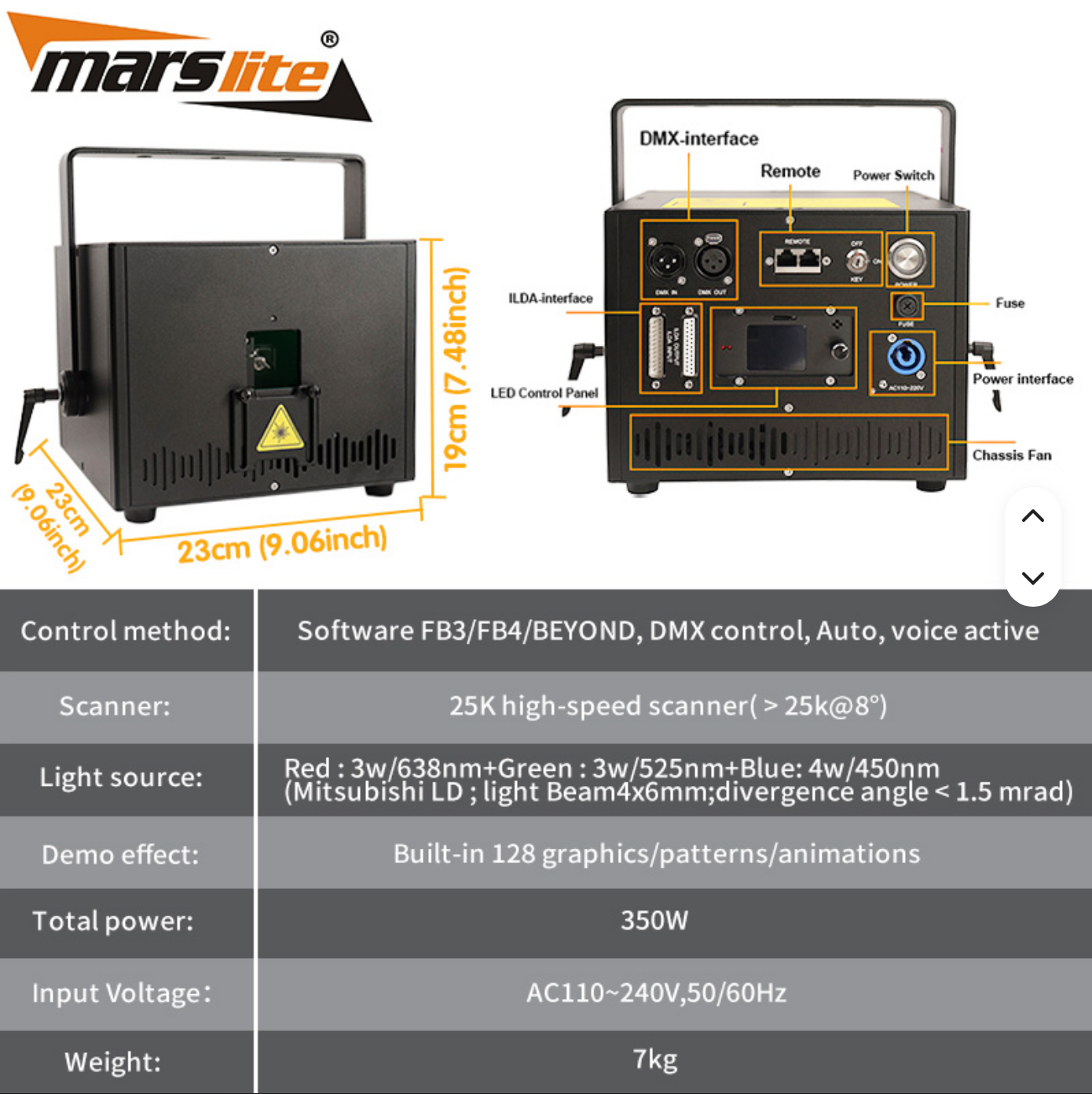 10w RGB Laser Stage Lighting Show  - Effects  View 4