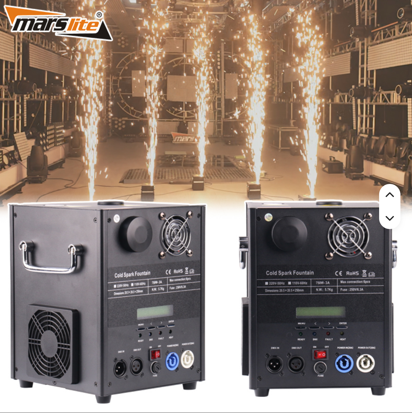 750w Cold Spark Machine